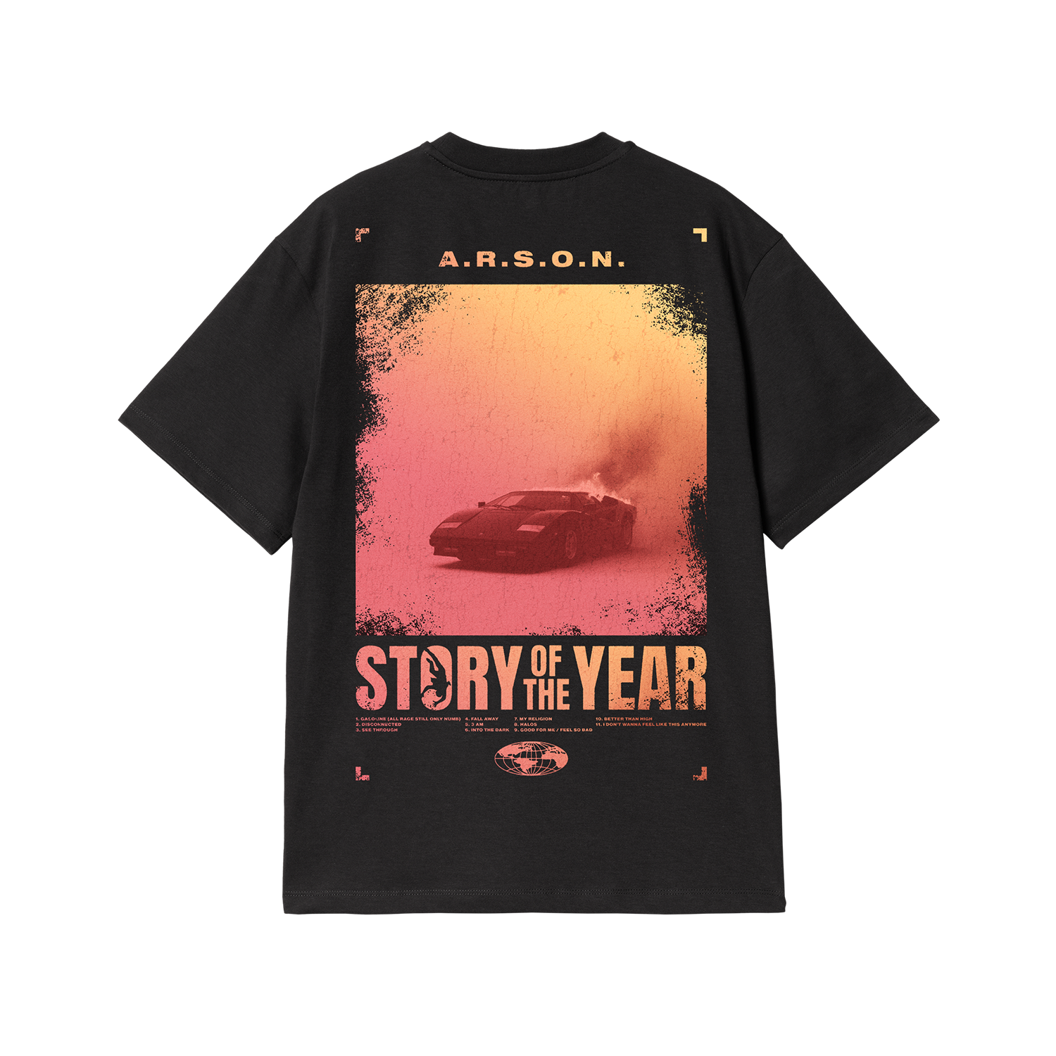 A.R.S.O.N. Album Black Tee
