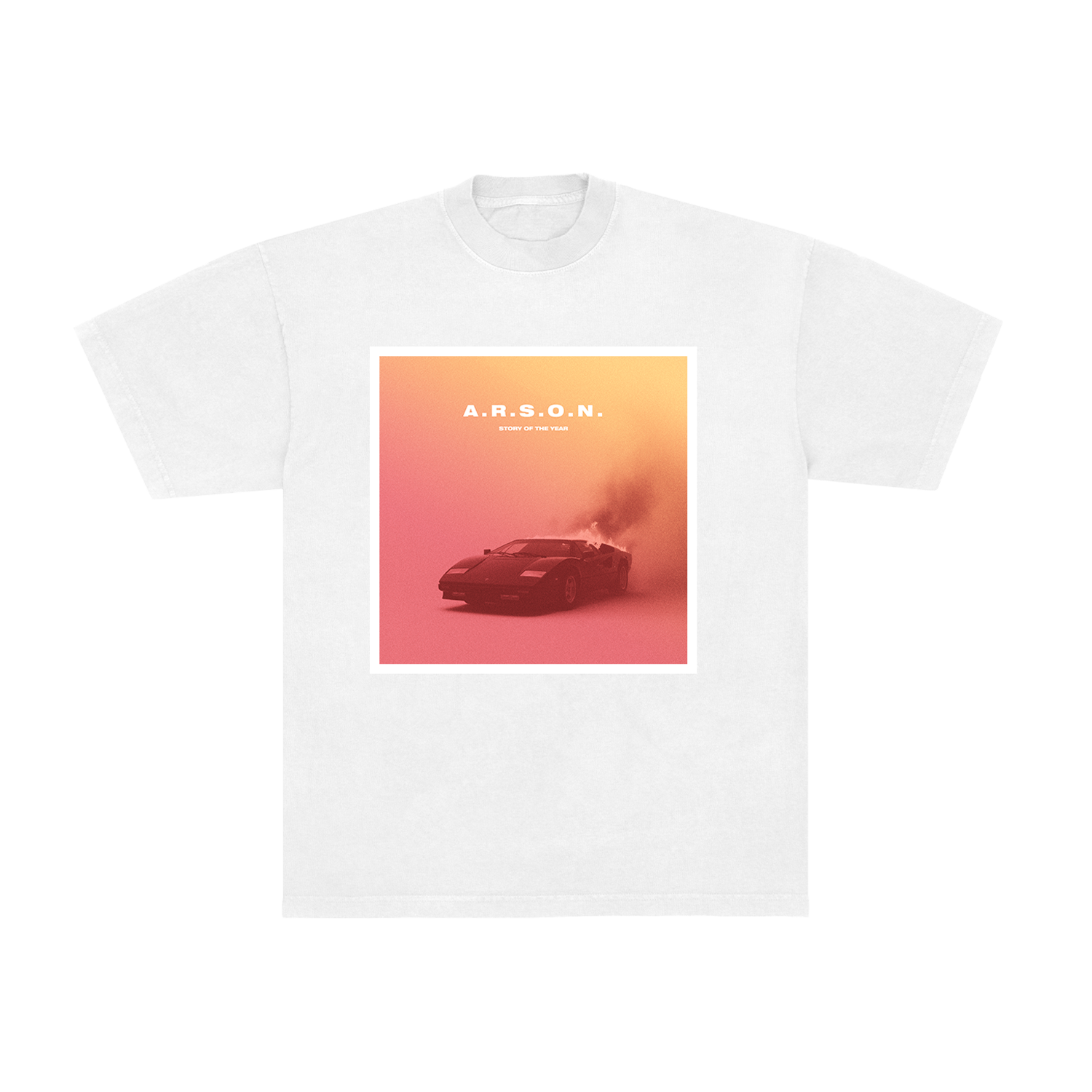 A.R.S.O.N. Album White Tee