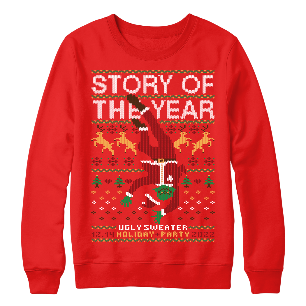 Red Holiday Sweater Story of the Year