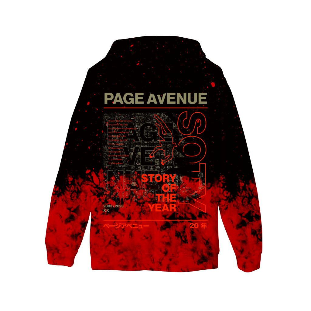 Page Avenue 20 Year Dye Hoodie