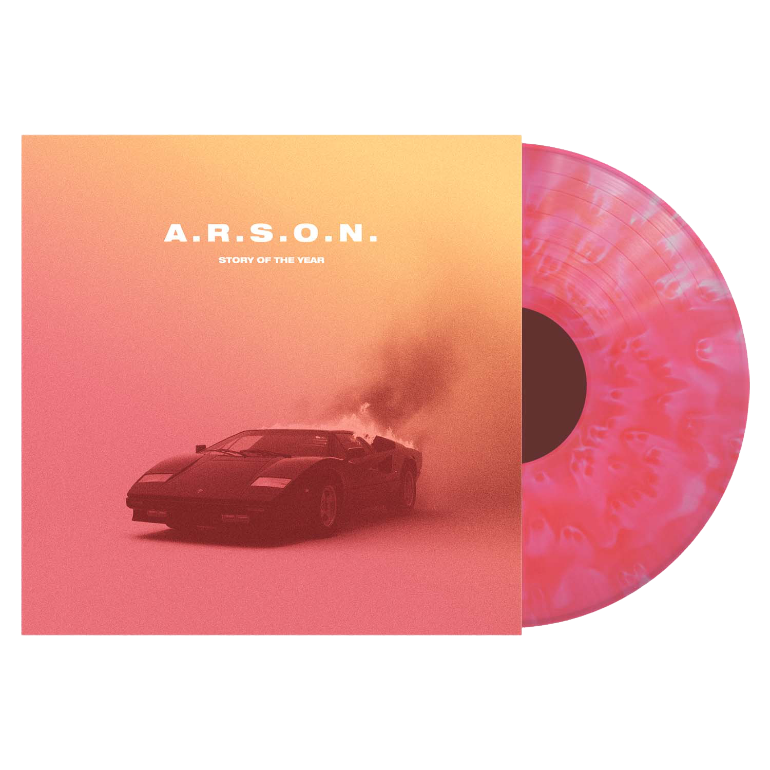 A.R.S.O.N. LP - Ghostly Neon Pink