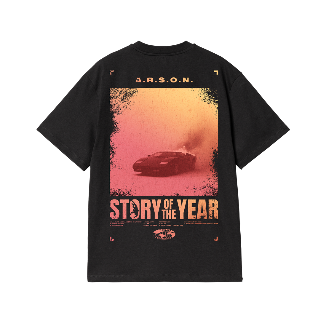 A.R.S.O.N. Album Black Tee